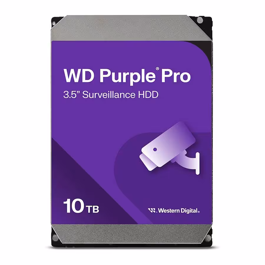 قیمت و خرید هارد اینترنال 10 ترابایت وسترن دیجیتال مدل Purple Pro | یاس ارتباط