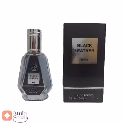 ادکلن بلک لدر فراگرنس ورد 50 میل | Fragrance World Black Leather