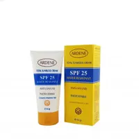 کرم ضد آفتاب آردن مدل SPF25 وزن 50 گرم مقاوم در برابر تعریق و شستشو