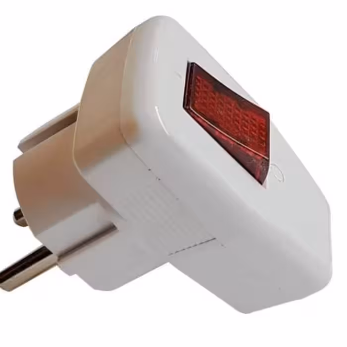 دوشاخه کلید دار جنس عالی قیمت مناسب16 آمپر  فروش دوتایی 