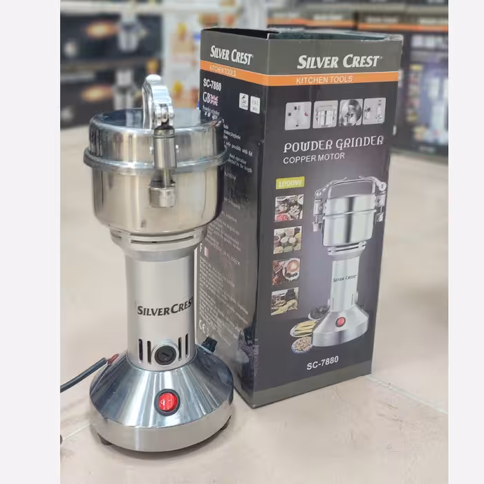 آسیاب صنعتی سیلور کرست 200گرم بازویی موتور مسی(ارسال رایگان)