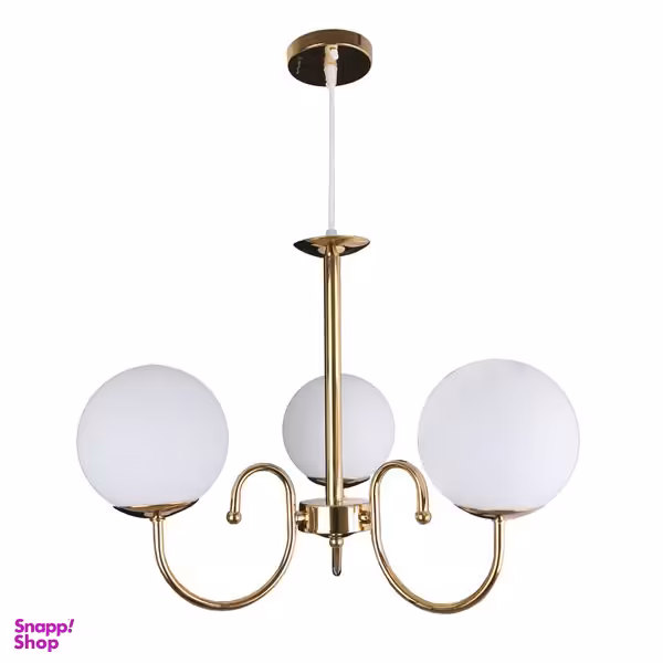 لوستر سه شعله چشمه نور کد 1219.3