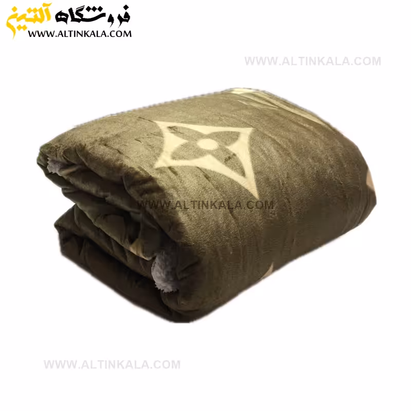 پتو گوسفندی نوجوان دولایه سایز 120×150 طرح لوییز سدری