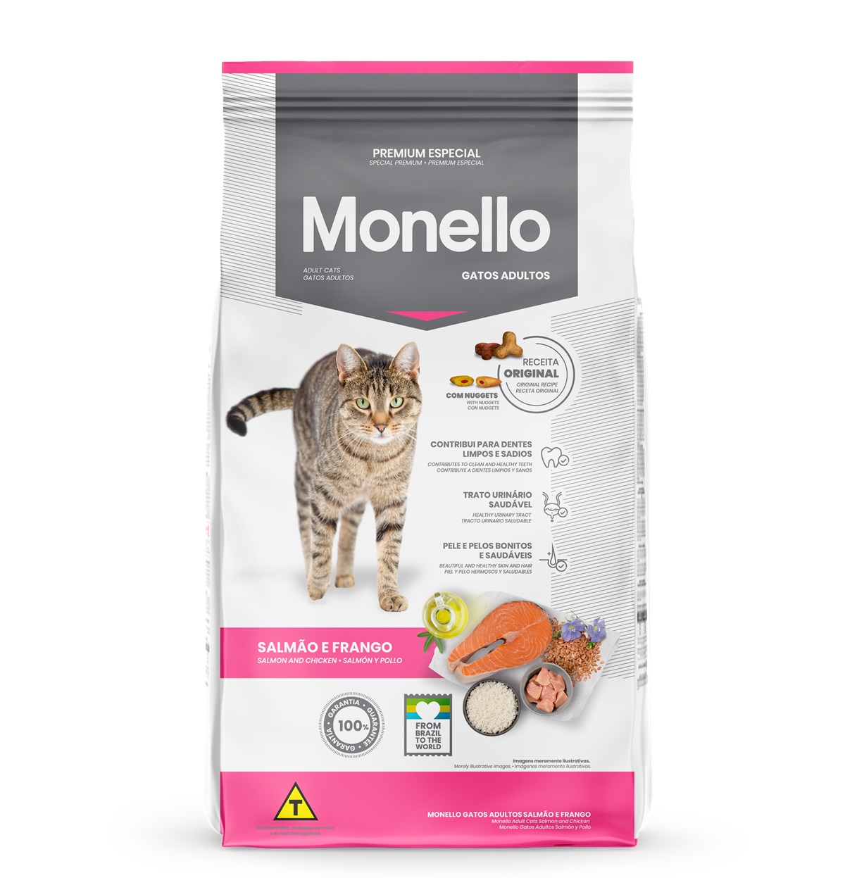 غذای خشک گربه میکس مونلو 15 کیلویی (Monello Mix 15 kg Cat )