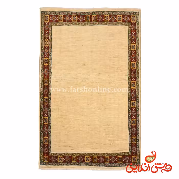 گبه دستباف کد 5003 طرح قابی