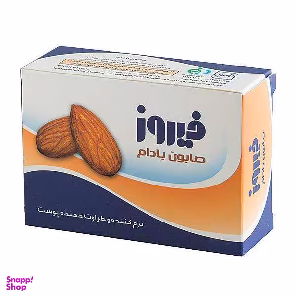 صابون شستشو فیروز مدل بادام وزن 120 گرم