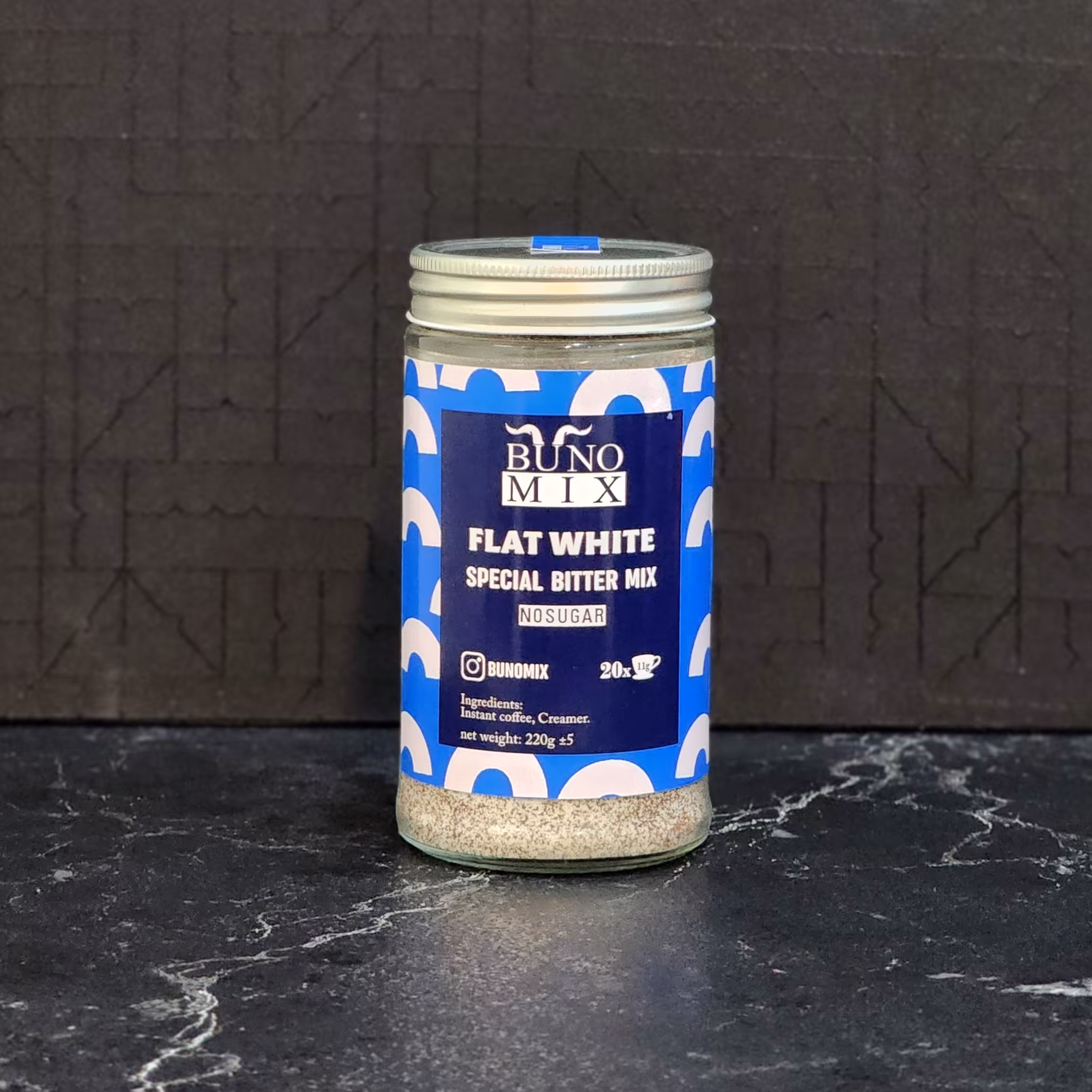 نسکافه رژیمی (فلت وایت) -با بهترین مواد اولیه خارجی - بدون شکر