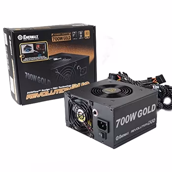 منبع تغذیه انرمکس مدل REVOLUTION DUO 700W GOLD