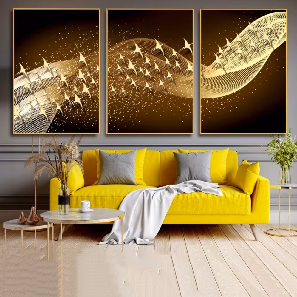 تابلو دکوراتیو 3تیکه کد 0136