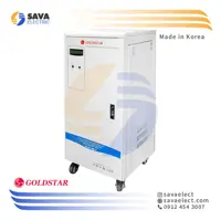 خرید استابلایزر تک فاز سروو موتوری 30KVA عمودی LG-1P-30K-V گلداستار کره | ساوا الکتریک