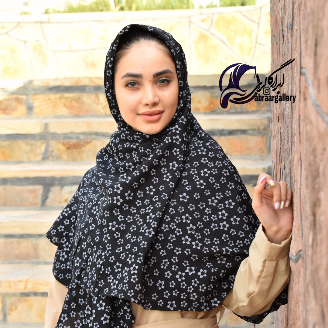 روسری وال ژاکارد چیندار یا پیلدار گلدار یا گلگلی در ابعاد دلخواه شما