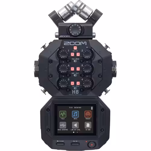 رکوردر صدا مدل زوم اچ 8 – Zoom H8 8-Input / 12-Track Portable Handy Recorder