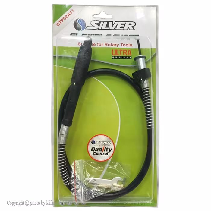 شلنگ خرطومی فرز انگشتی سیلور مدل GTP02A11 مخصوص سنگ رومیزی