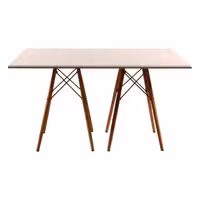 میز شش نفره چهارگوش ایفلی استیل هامون مدل TI-140