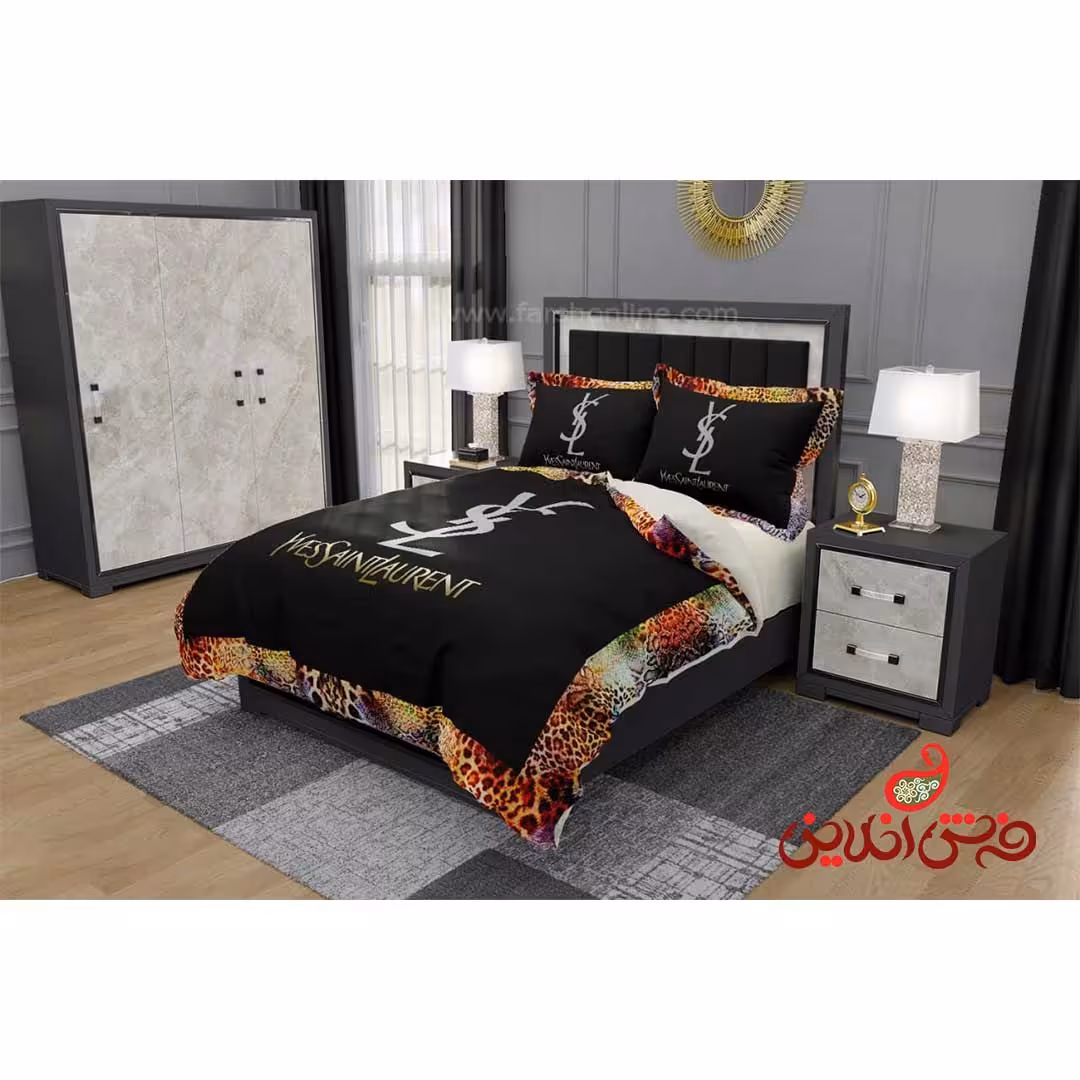 روتختی طرح Yves Saint Laurent French  کد 2891