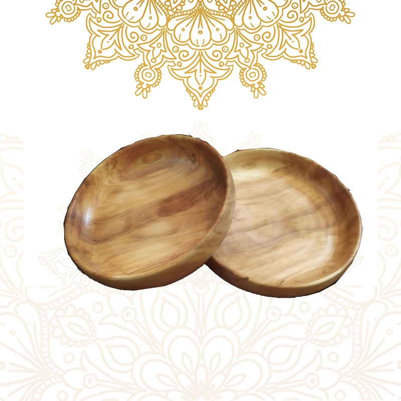 کاسه چوبی خراطی دیار اترک (قطر 27 ارتفاع 7)