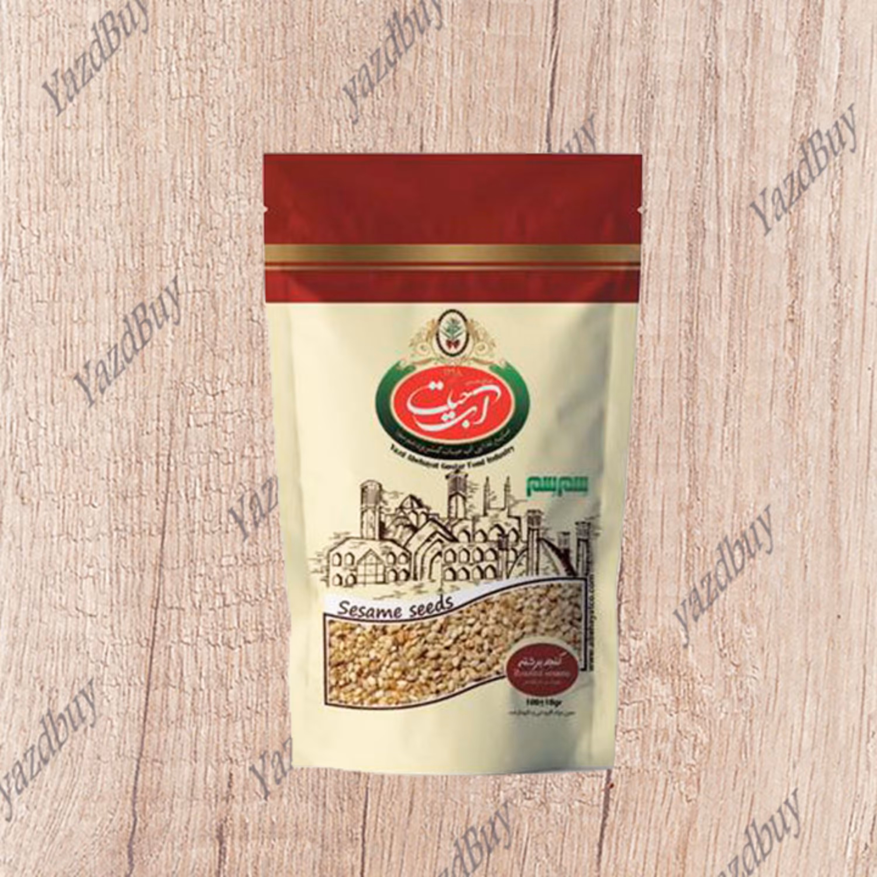 کنجد برشته حاج حسین آب حیات (100 گرم)