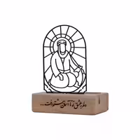 استند رومیزی شمایل امام رضا (ع) | amazonchi