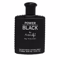 ادو پرفیوم مردانه آروما اس کیو مدل POWER BLACK حجم 100 میلی لیتر