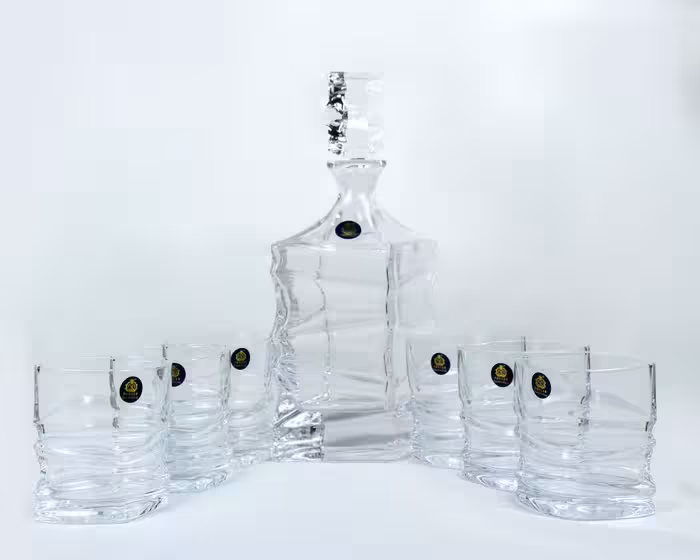 تنگ و لیوان کریستال پرنس هوم مدل PH-1053