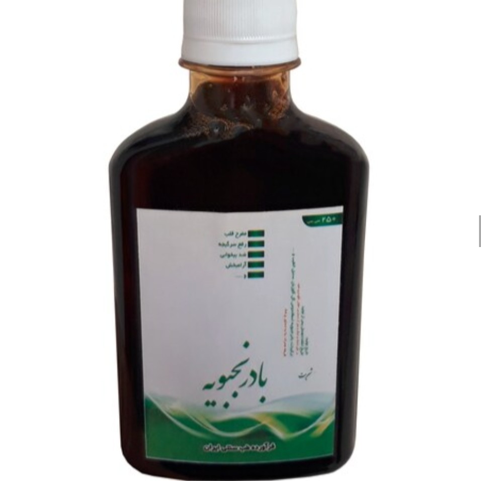 شربت بادرنجبویه 250 میلی لیتر بادرنجبویه ، اسطوخودوس ، گل گاو زبان ، سنبل الطیب