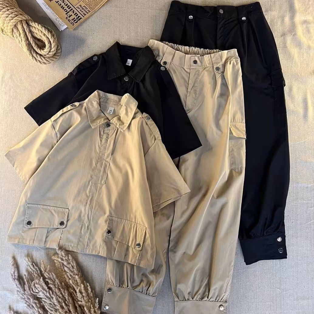 ست گنگ اسپرت شلوار و سویشرت و .. دخترانه و پسرانه