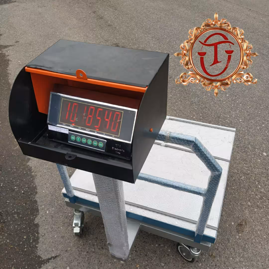 ترازو باسکول 500 کیلویی 0.5 تن چرخدار ساخت ایران