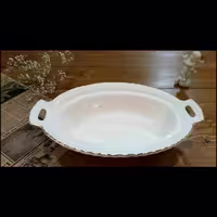 تابه بیضی لورنس خط طلا سایز متوسط 