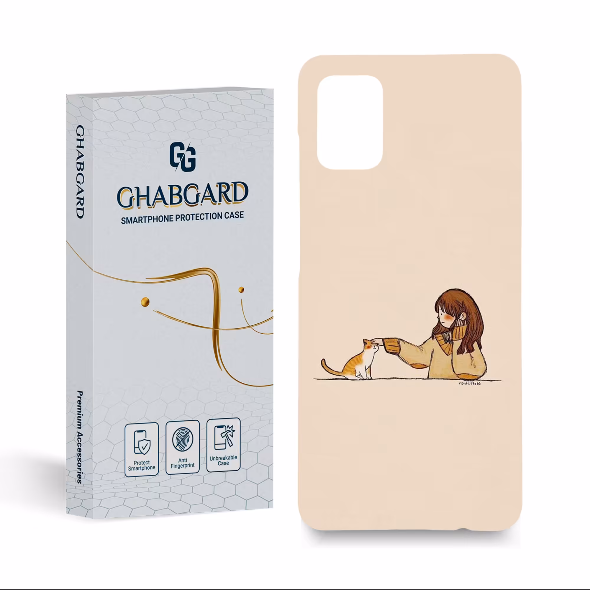 کاور گارد قاب دخترانه مدل g1107  مناسب برای گوشی سامسونگ a31 