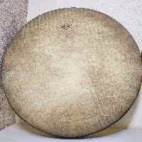 دف سما رمو دومهر   گرد سایز بزرگسال با کاور مخصوص با صدای عالی 