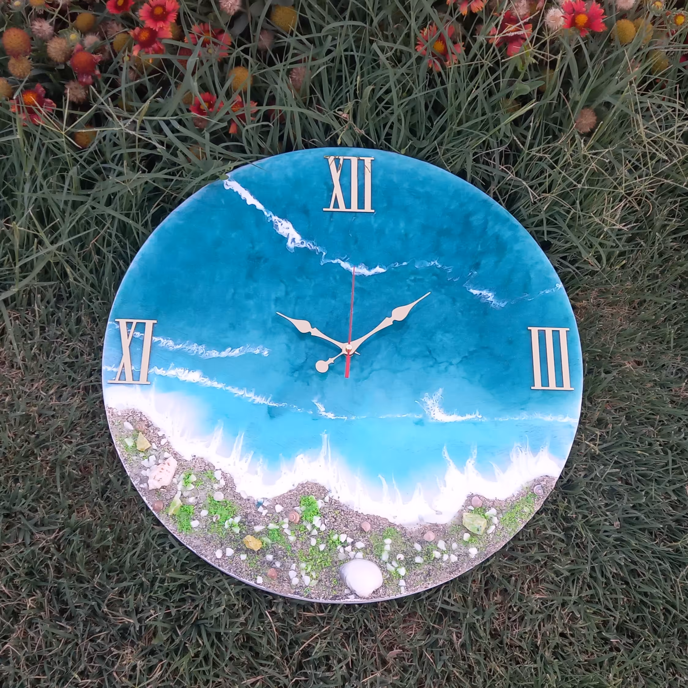 ساعت دریای سبز ،ساعت رزینی