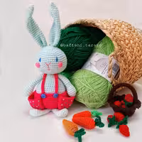 خرگوش بافتنی