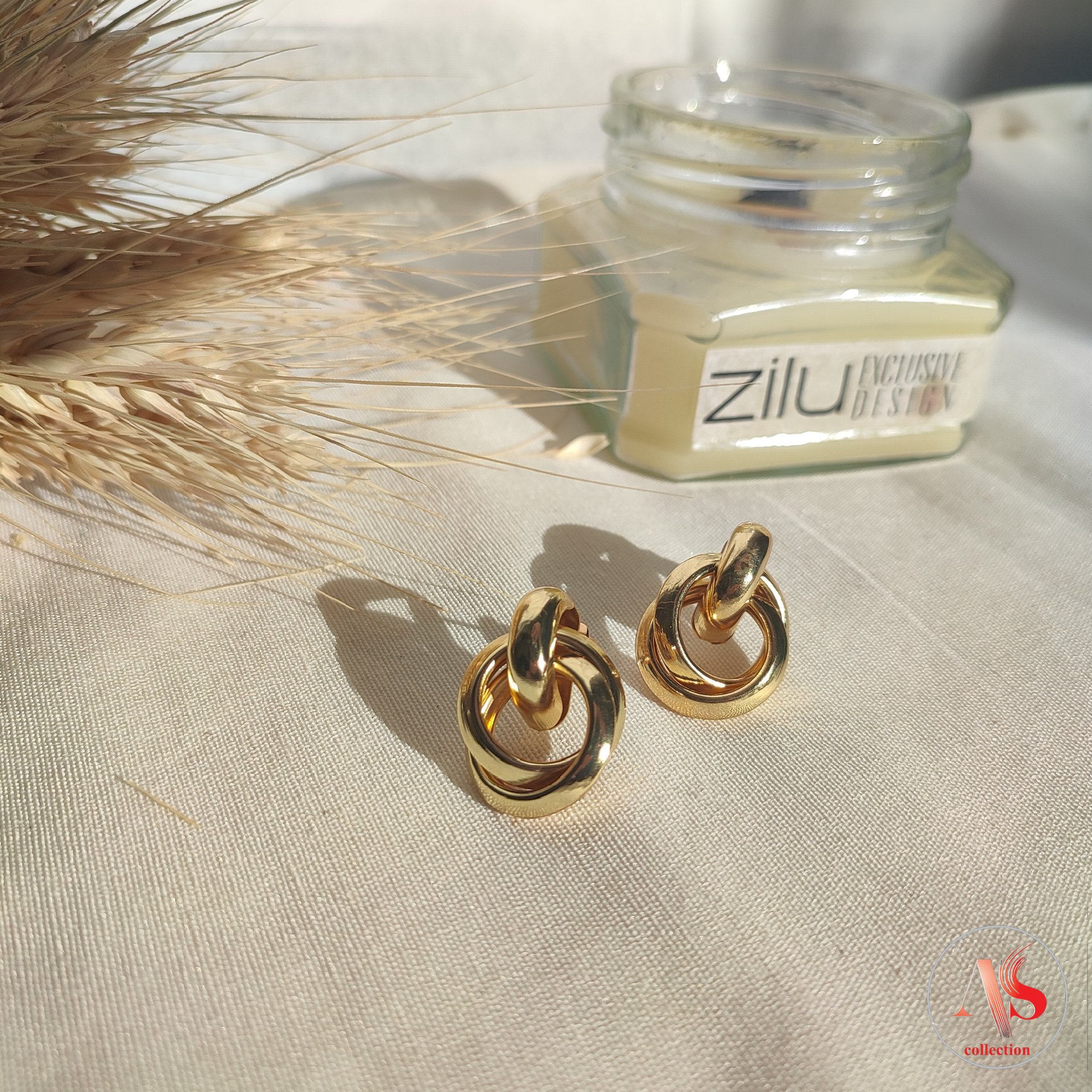 گوشواره میخی کد 3