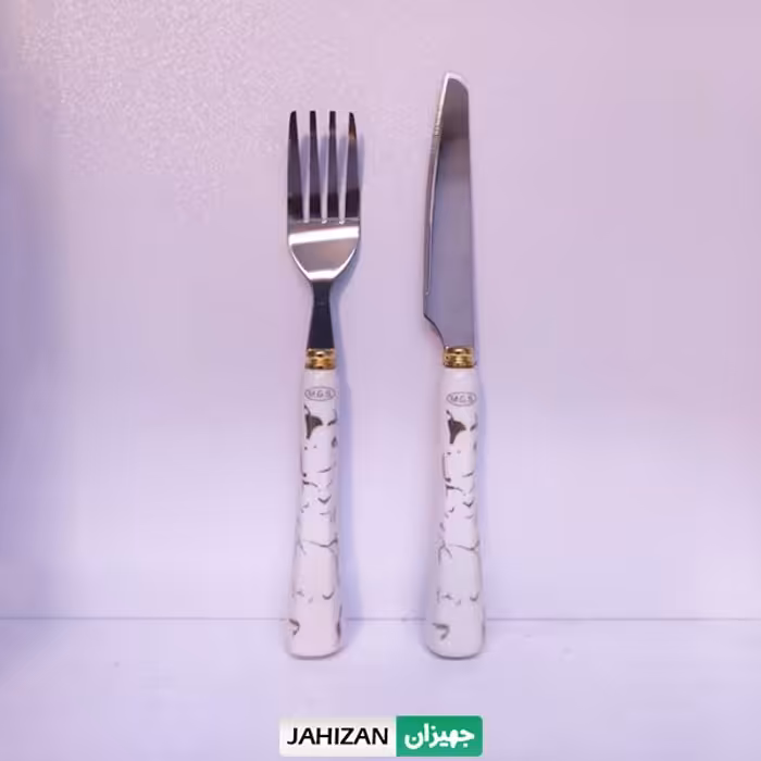 کارد و چنگال MGS مدل ماربل 2111