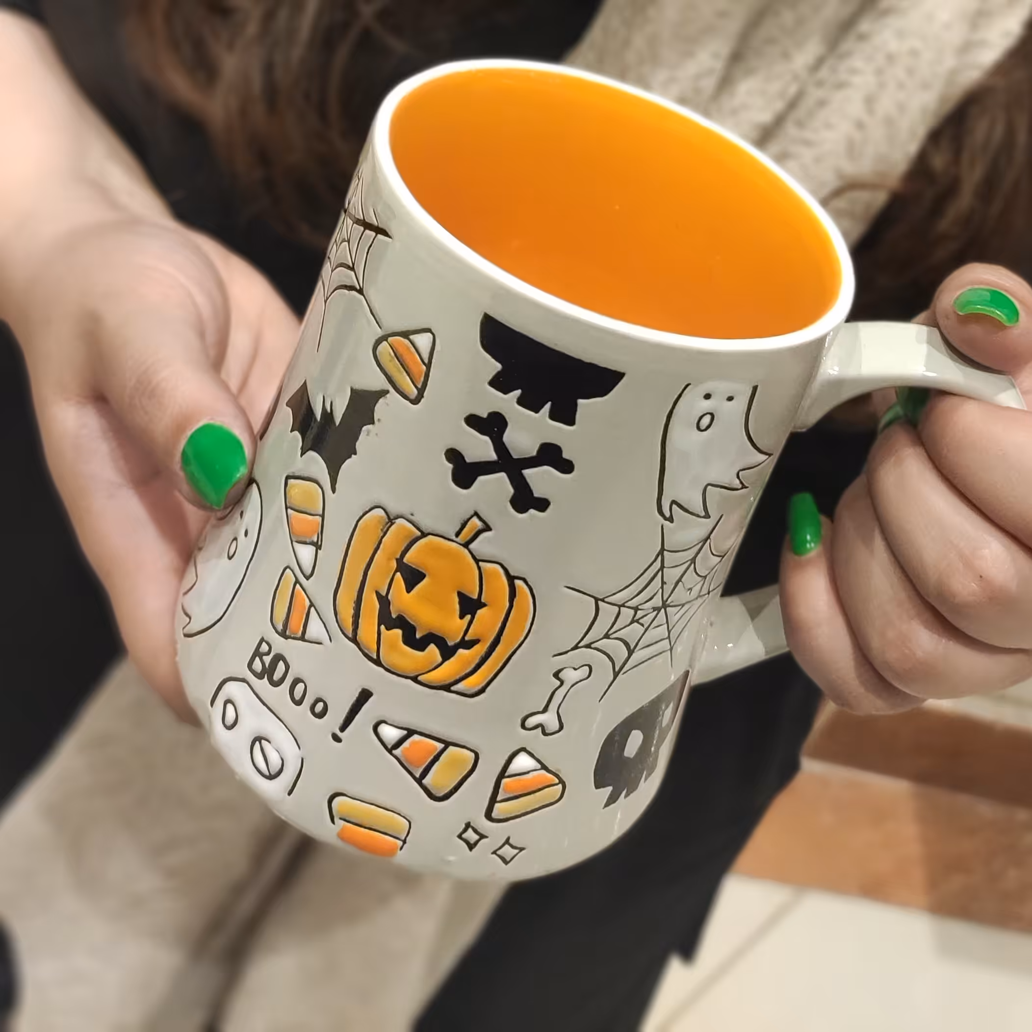 ماگ هالووین وارداتی دست ساز