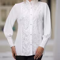 شومیز مجلسی رزتی کد 10495 طرح 1 پارچه الیزا درجه یک با ارسال رایگان