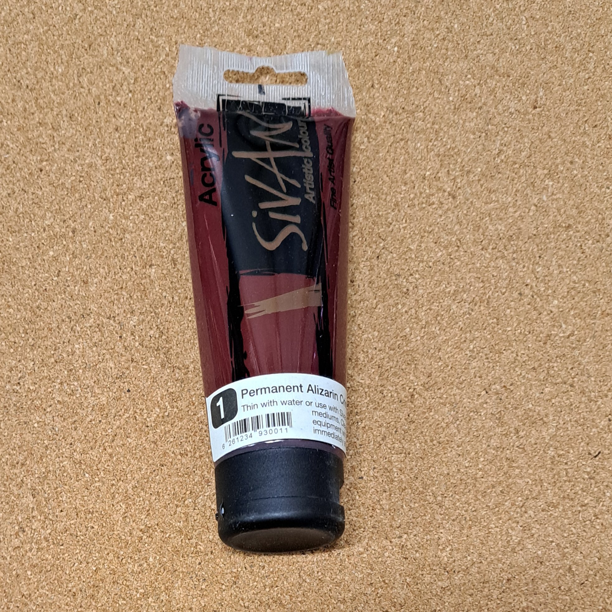 رنگ اکرولیکpermanent alizarin crimson