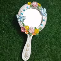 آینه دستی طرح عروس