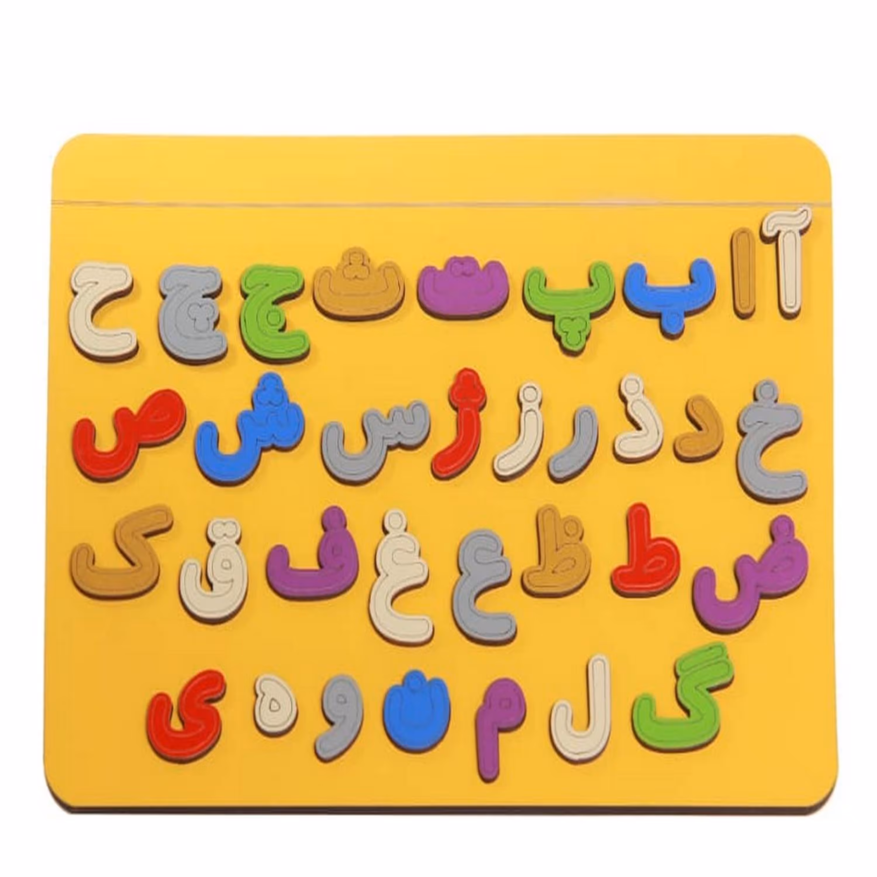 پازل چوبی الفبای فارسی