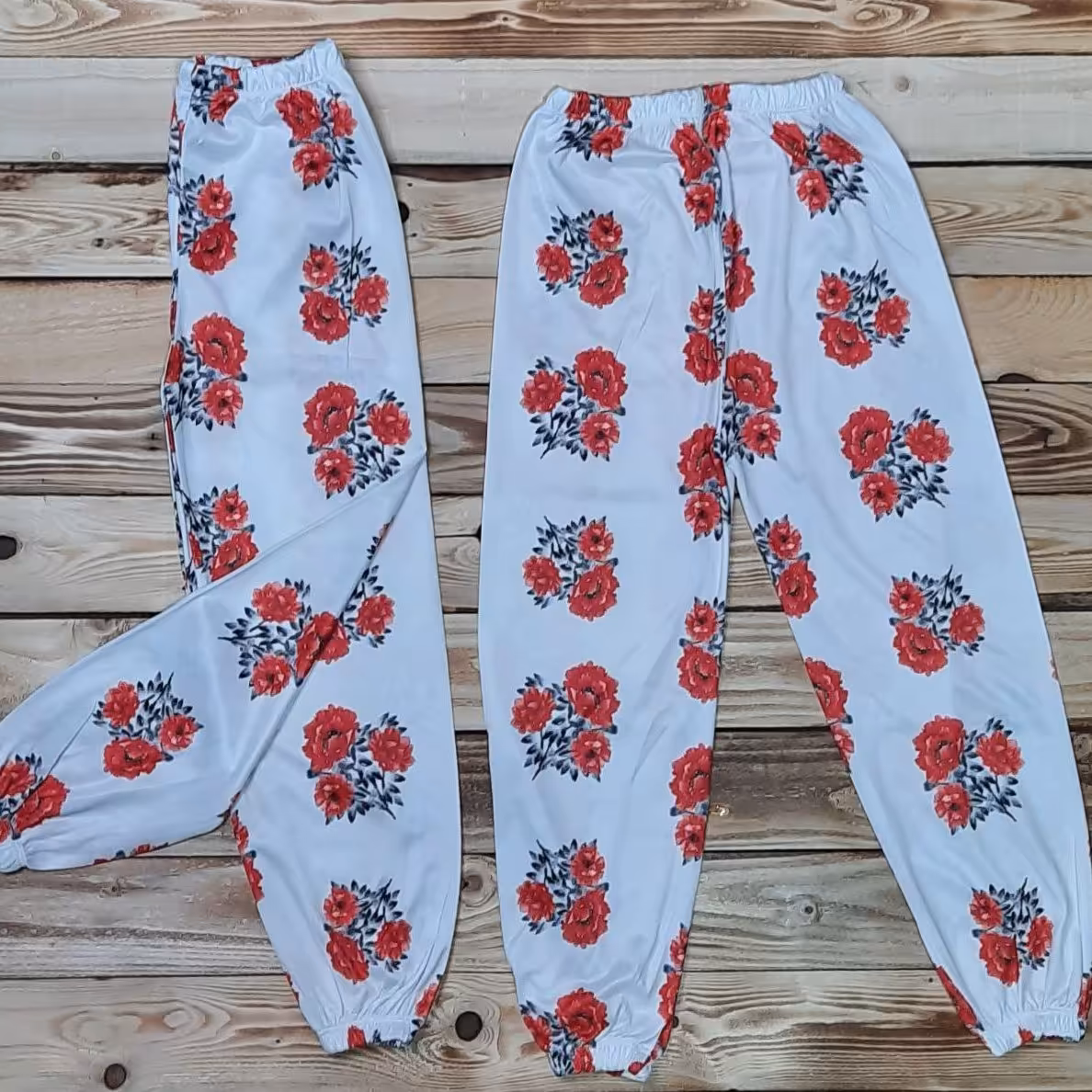 شلوار راحتی دخترانه قد 77 و 80 شلوار خانگی