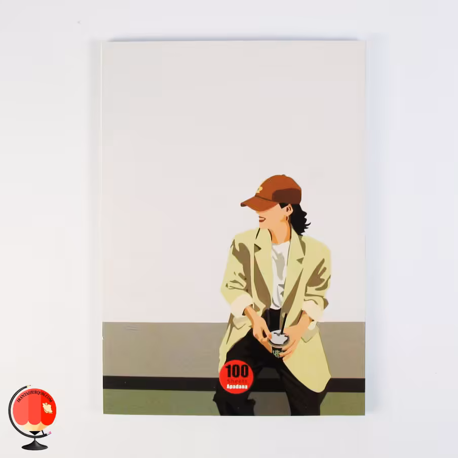 دفتر مشق 100 برگ طرح جوان آپادانا