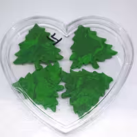 گل فوندانت تزئینی طرح کاج