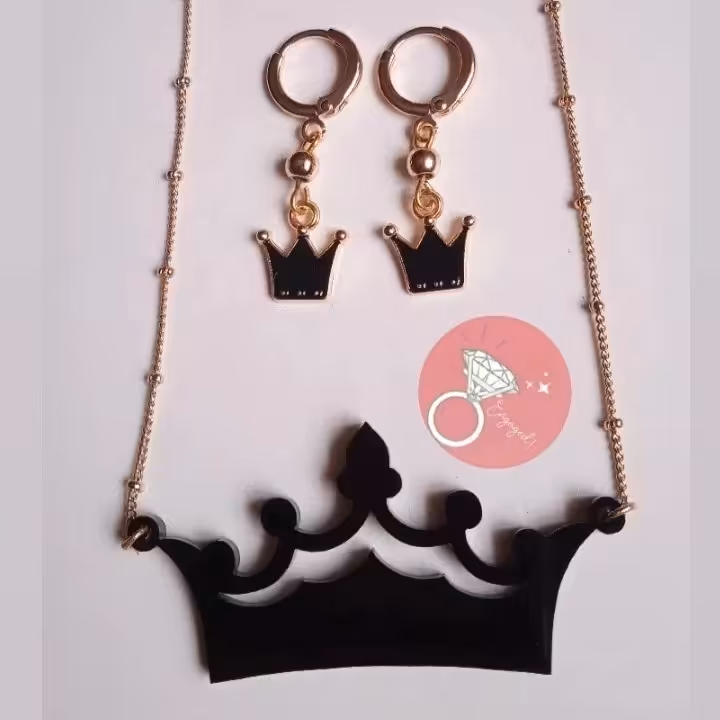 نیم ست طرح تاج