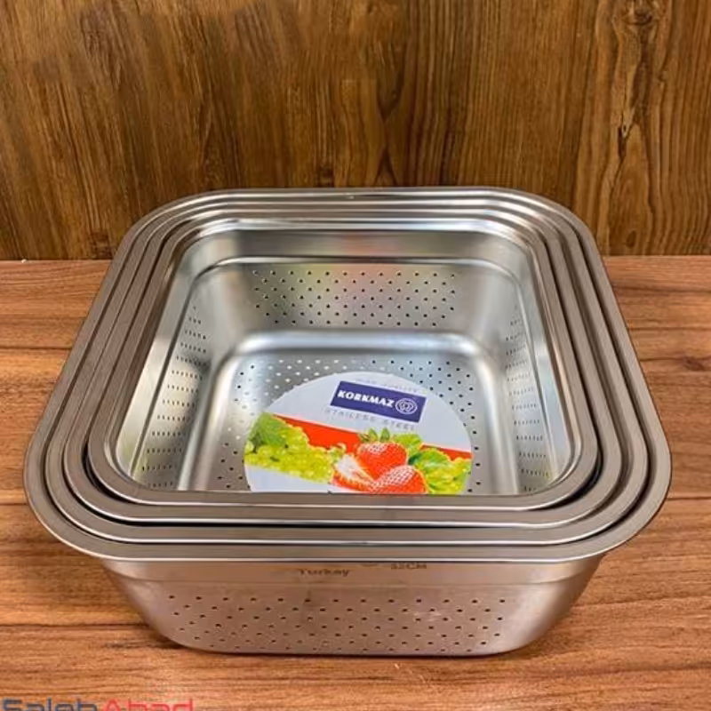 آبکش 4تایی مربع