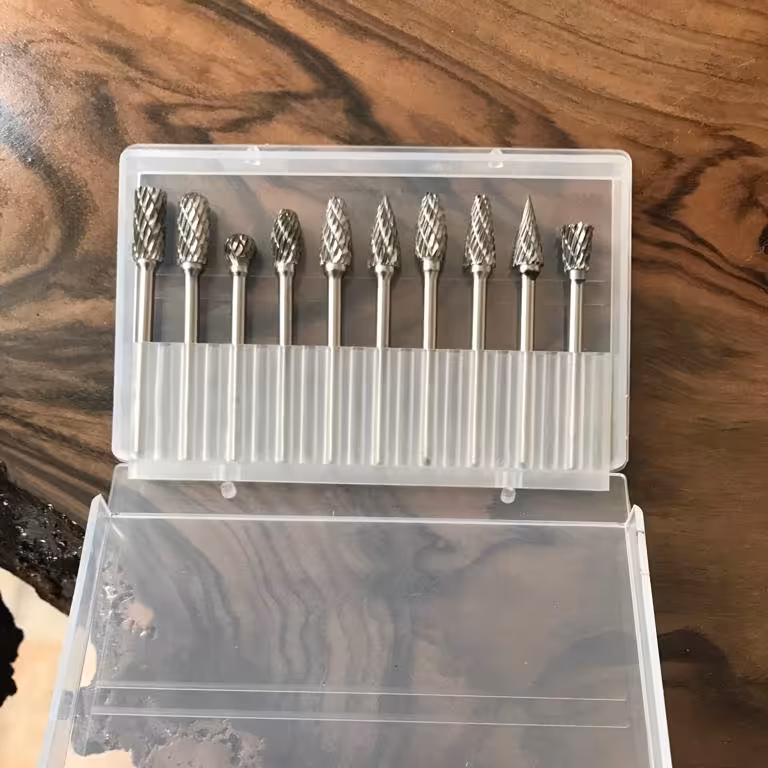 ابزار چوب/ چوبساب الماسه پک 10 تایی مناسب فرز مینیاتوری