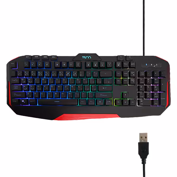 کیبورد مخصوص بازی تسکو مدل GK 8123GA کنفی