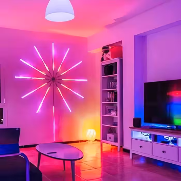 ریسه نواری اسمارت موزیکال حسگر صدا  بلوتوثی دارای اپ موبایل ارسال رایگان