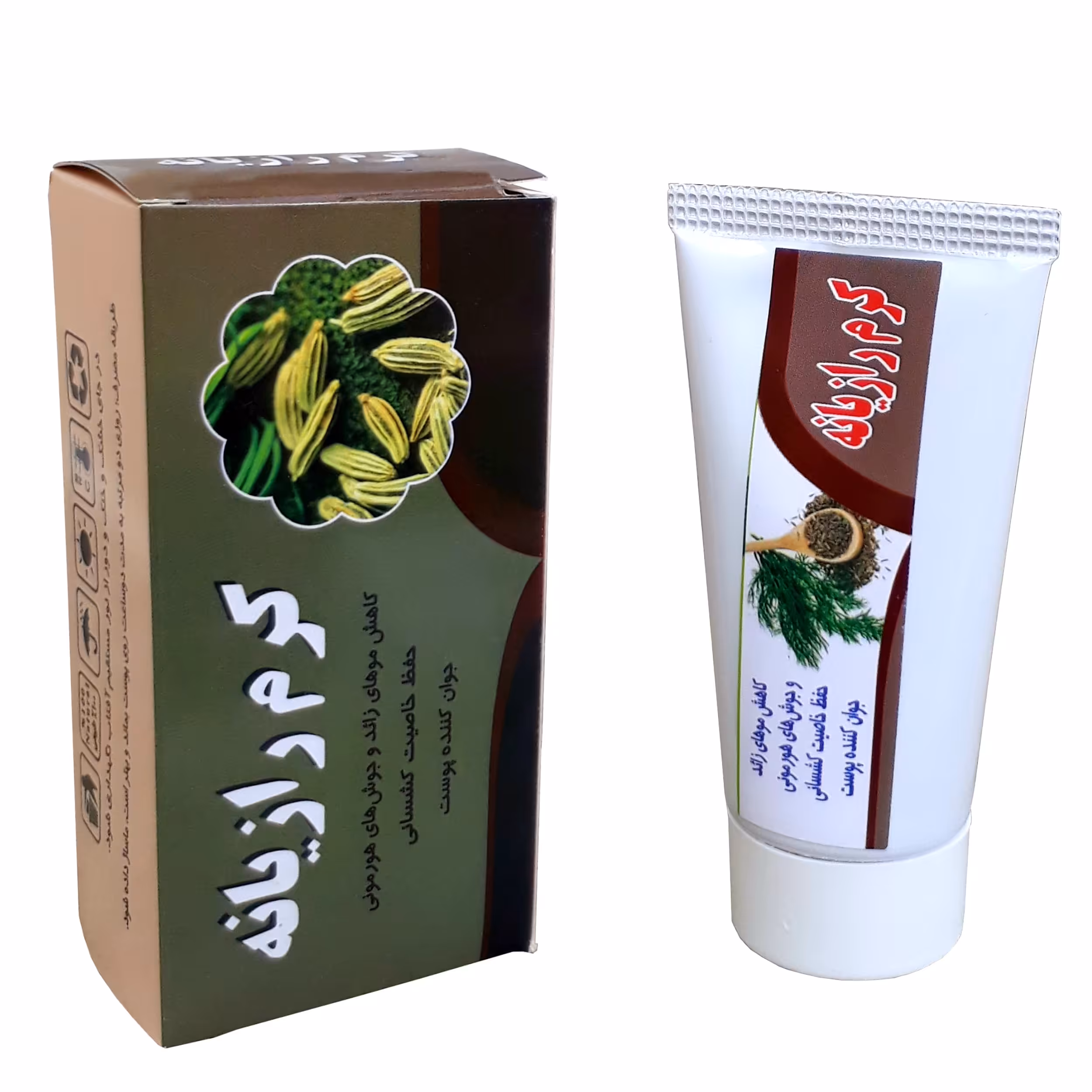 کرم رازیانه دارونامه ممتاز فدک (دفع سموم )