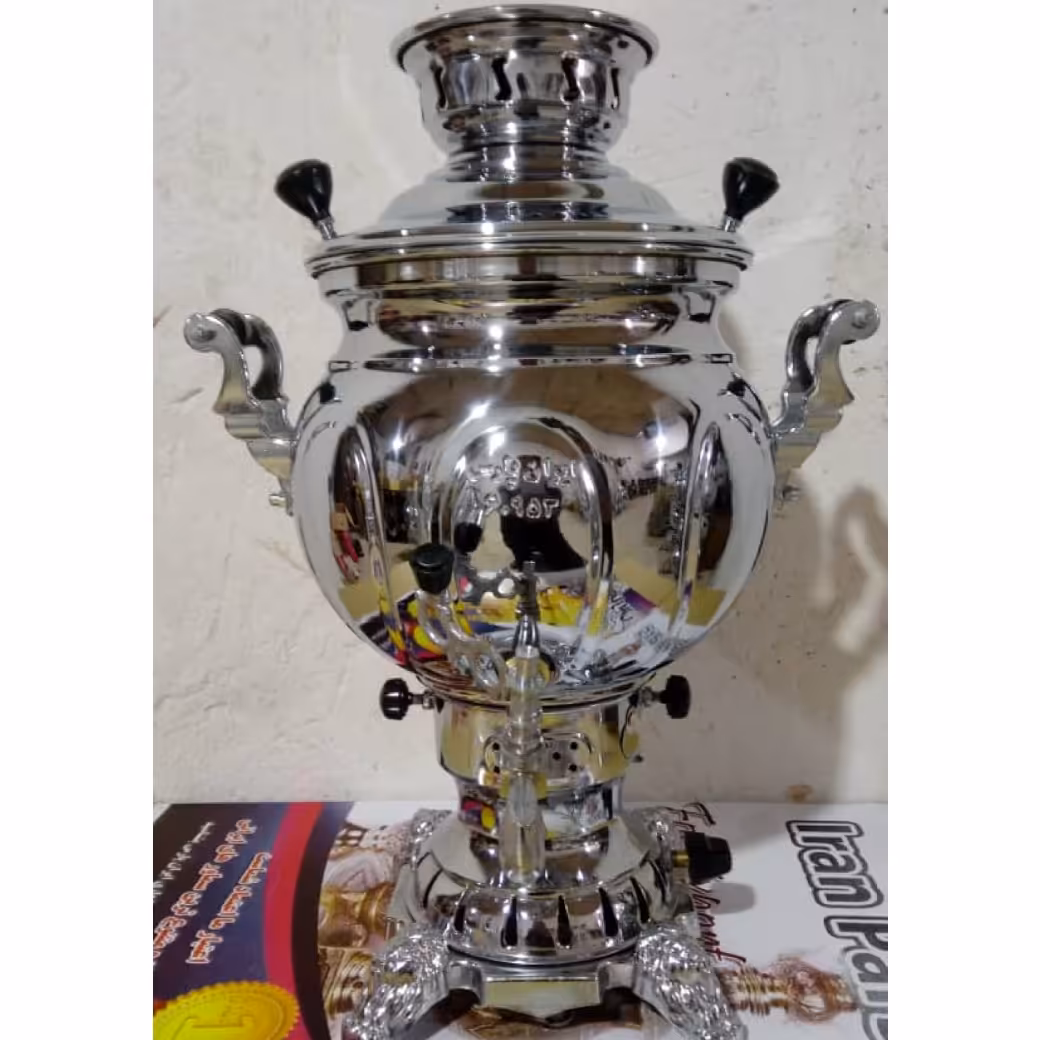 سماور گازی ایران پارس مدل آوا ظرفیت 5  لیتر کد 070 