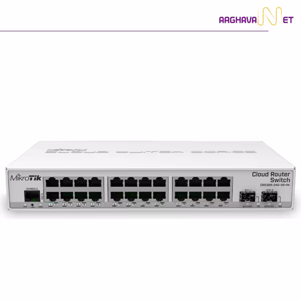 روتر میکروتیک CRS326-24G-2S IN | شبکه ارغوان 021-41902